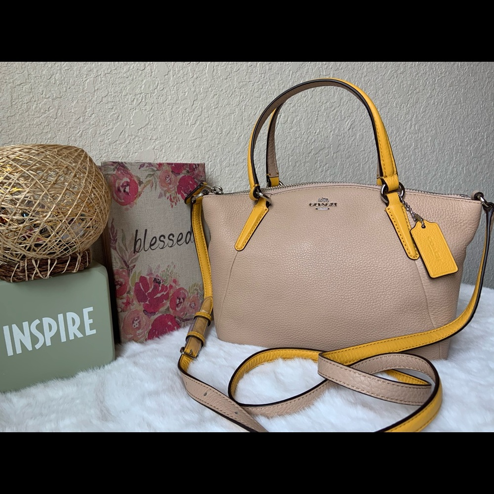 Coach mini satchel